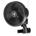 AC Infinity CLOUDRAY A9, Gen 2 Grow Tent Clip Fan 9” with Long-Life EC Motor, 10-Level Dynamic Wind Modes & Fan SIDE VIEW