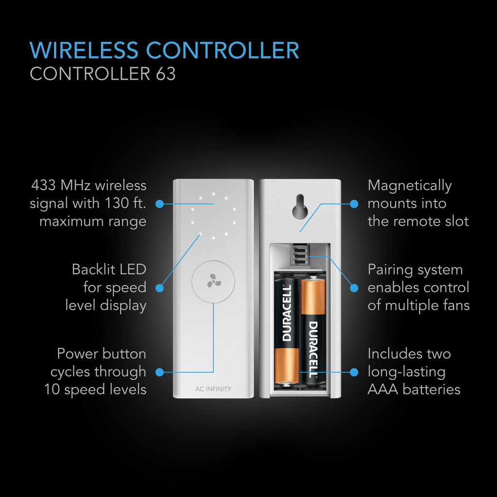 AC Infinity CLOUDWAY S10, Whole House EC Fan, 1200 CFM, Energy Efficient with Wireless Controller DETAILS