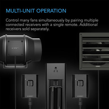 AC Infinity CONTROLLER 63, Wireless Remote Fan Controller DETAILS