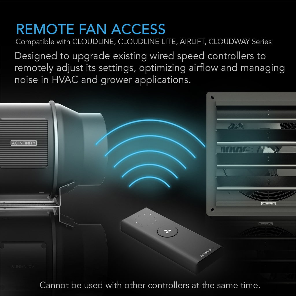 AC Infinity CONTROLLER 63, Wireless Remote Fan Controller DETAILS