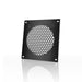 AC Infinity Cabinet Ventilation Grille Black, 6 Inch SIDE VIEW