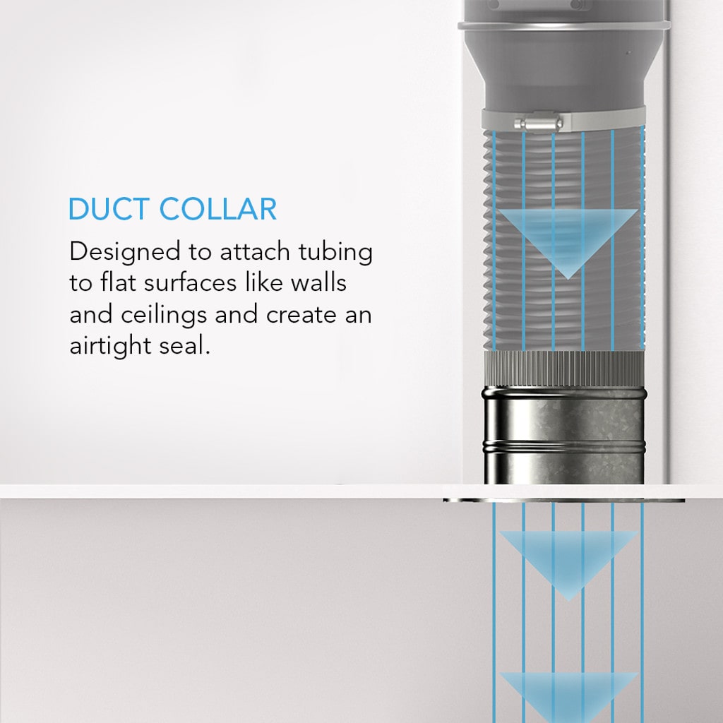 AC Infinity Ducting Collar, 6-Inch, Galvanized Steel DETAILS