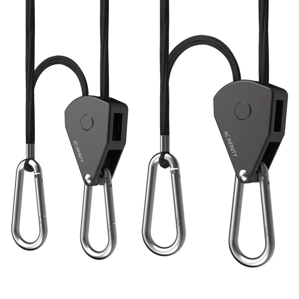 AC Infinity Heavy-Duty Adjustable Rope Clip Hanger, One Pair SAMPLE PHOTO