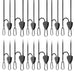 AC Infinity Heavy-Duty Adjustable Rope Clip Hanger, Six Pairs SAMPLE PHOTO