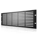 AC Infinity Heavy-Duty Steel Rack Panel Vented 3U SIDE VIEW