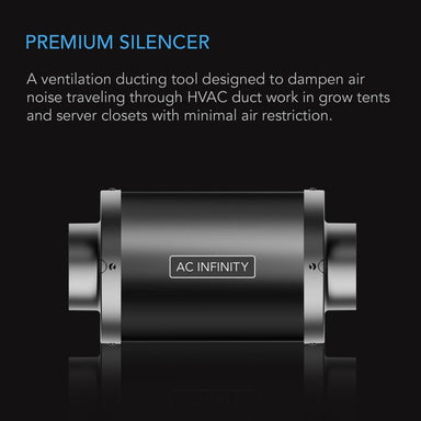 AC Infinity Inline Duct Silencer, 8-Inch DETAILS