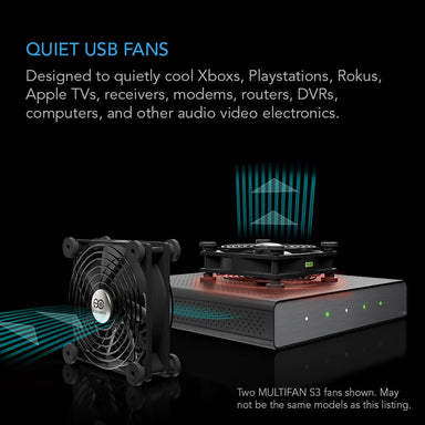 AC Infinity MULTIFAN Mini, Quiet USB Cooling Fan, 40mm DETAILS