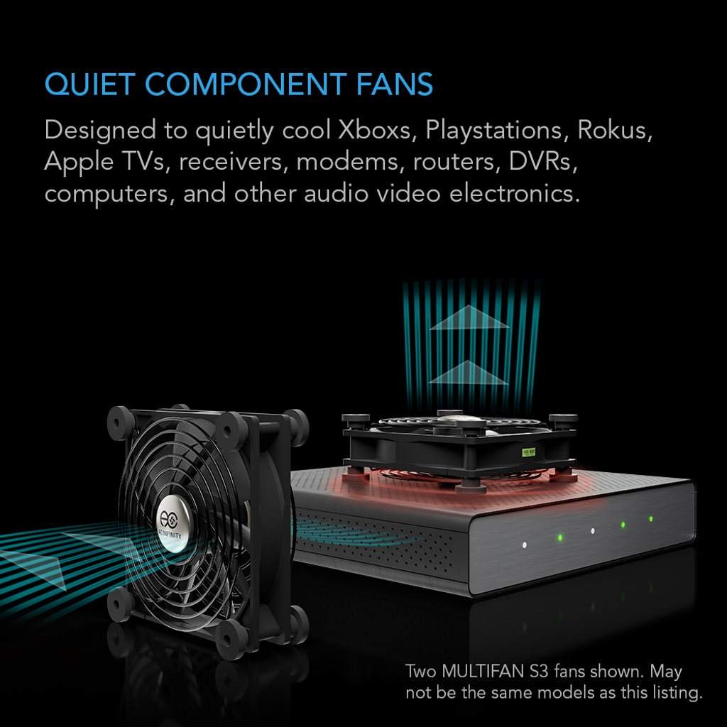 AC Infinity MULTIFAN S4, Quiet USB Cooling Fan, 140mm DETAILS