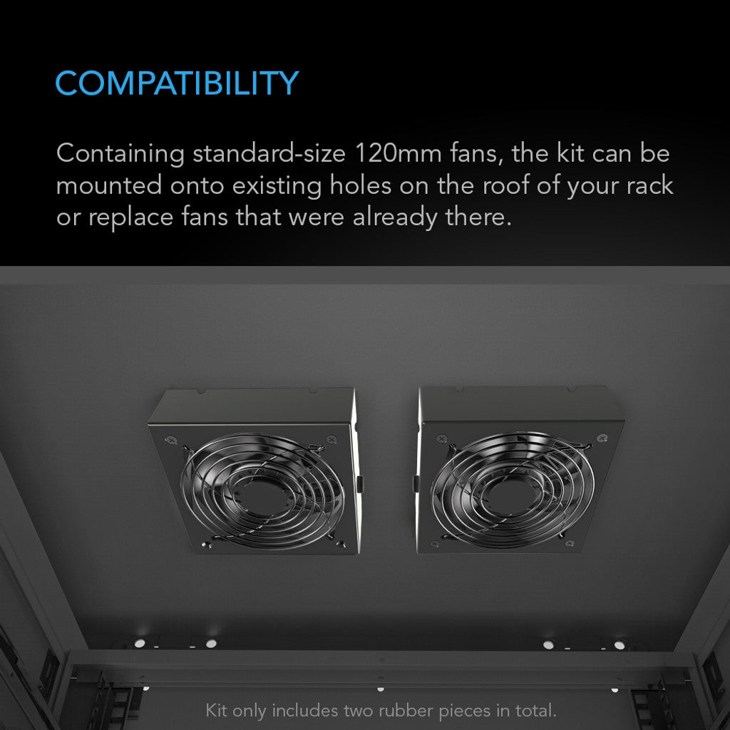 AC Infinity Rack Roof Fan Kit, Dual Cooling-Fans with Speed Controller DETAILS