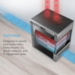 AC Infinity Rack Roof Fan Kit, Dual Cooling-Fans with Speed Controller