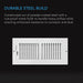 AC Infinity Register Ventilation Grille 4 x 10, White DETAILS