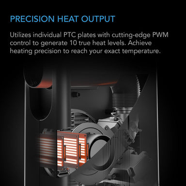 AC Infinity THERMOFORGE T3, Environmental Plant Heater, Smart VPD Controls, True 10 Heat Levels, Tubing Extends into Grow Tent DETAILS