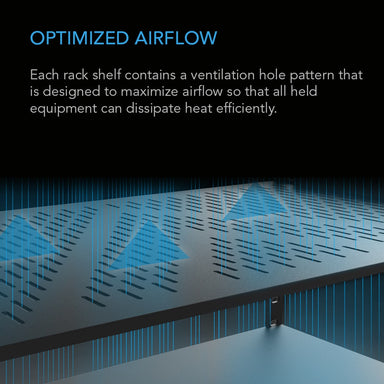 AC Infinity Vented Cantilever 1U Rack Shelf 10 DETAILS