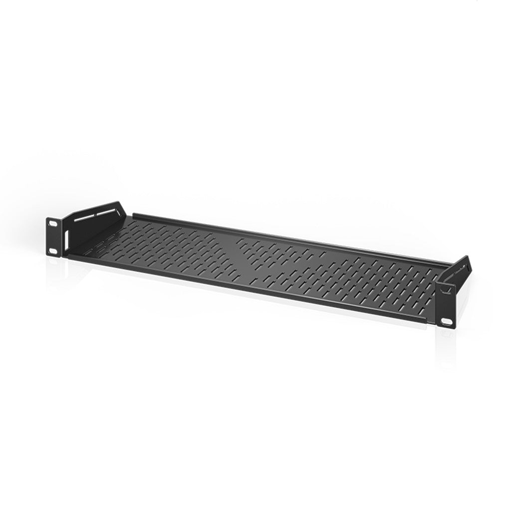 AC Infinity Vented Cantilever 1U Rack Shelf 6 SIDE VIEW