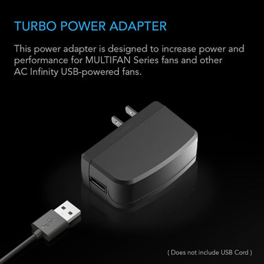 AC Infinity, Turbo Fan Power Adapter DETAILS