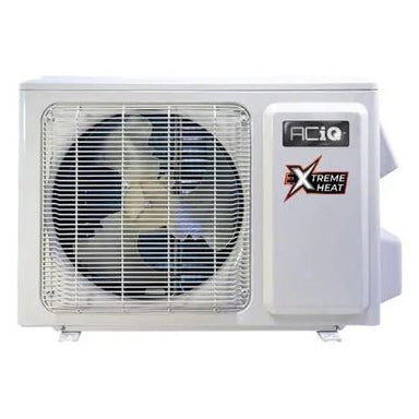 ACiQ 12,000 BTU 25 SEER Platinum Single Zone Ceiling Cassette Mini Split System w/ Extreme Heat ACIQ-12ZPL-HP230B FRONT VIEW