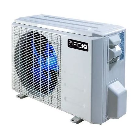 ACiQ 24,000 BTU 21 SEER Platinum Single Zone Wall Mount Mini Split System w/ Extreme Heat ACIQ-24ZPL-HP230B SIDE VIEW