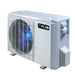 ACiQ 36,000 BTU 16 SEER Single Zone Wall Mounted Mini Split System w/ WiFi ACiQ-36W-HP230 SIDE VIEW