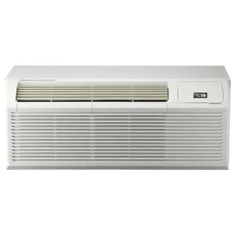 ACiQ 15,000 BTU PTAC Heat Pump Air Conditioner Unit with 3.5kW Electric Heater ACIQ-15PTC FRONT VIEW