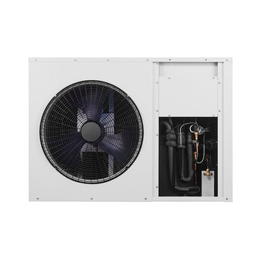 APOLLO Central Heat Pump - 42k btu / 3.5 ton - Air to Water - EVI Inverter DC technology FRONT VIEW