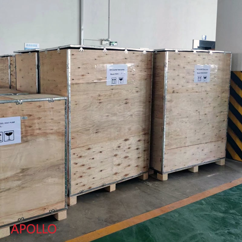 APOLLO Central Heat Pump - 60k btu / 5 ton - Air to Water - EVI Inverter DC technology SAMPLE PHOTO