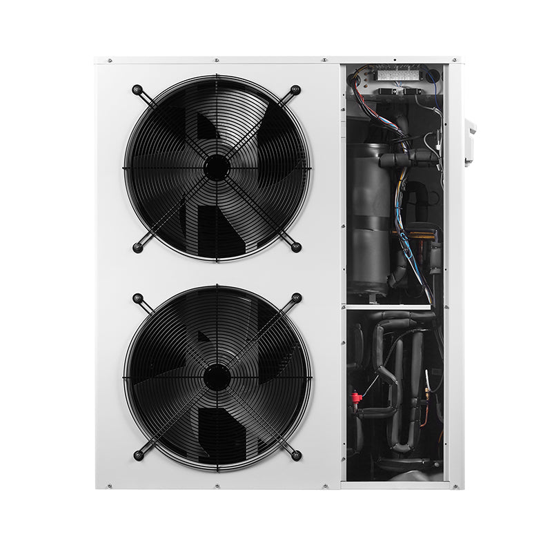 APOLLO Central Heat Pump - 72k btu / 6 ton - Air to Water - EVI Inverter DC technology FRONT VIEW