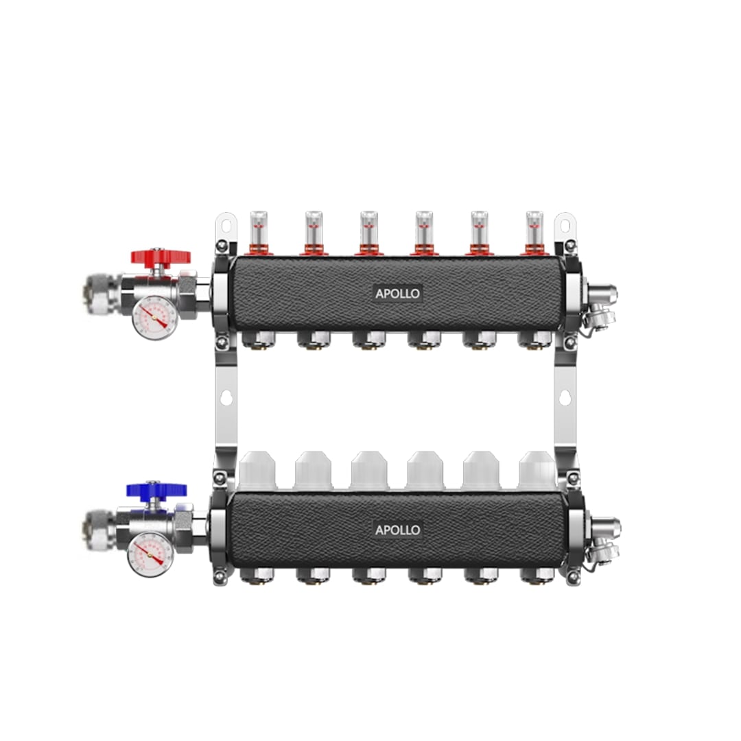 APOLLO PEX Manifold FRONT VIEW