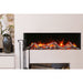 Amantii Panorama Tru View Slim 40-inch 3-Sided Built In Indoor/Outdoor Electric Fireplace SAMPLE PHOTO