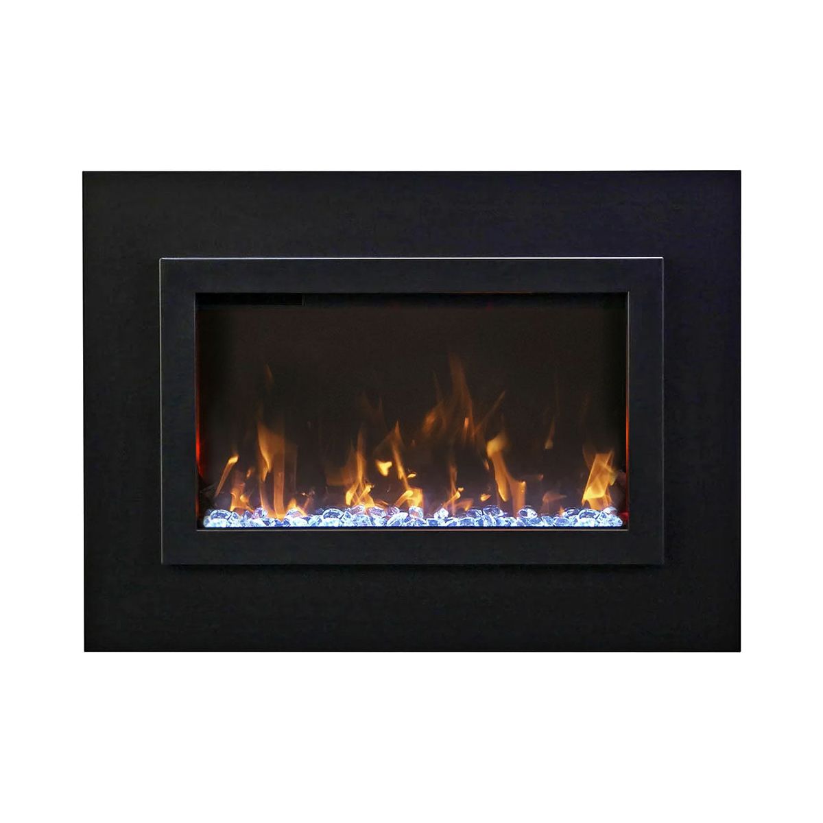 Amantii Traditional Bespoke 38-Inch Built-In Indoor/Outdoor Smart Electric Firebox Insert