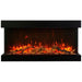 Amantii Panorama Tru View Extra Tall & Deep 72-inch 3-Sided Built In Indoor/Outdoor Electric Fireplace DESIGN OPTION