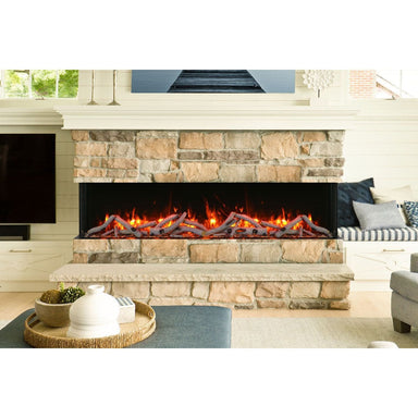 Amantii Panorama Tru View Slim 50-inch 3-Sided Built In Indoor/Outdoor Electric Fireplace SAMPLE PHOTO