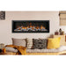 Amantii Symmetry Bespoke 42'' Wall Mount / Recessed Linear Indoor/Outdoor Electric Fireplace SAMPLE PHOTO