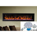 Amantii Symmetry Bespoke 42'' Wall Mount / Recessed Linear Indoor/Outdoor Electric Fireplace DESIGN OPTION