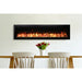 Amantii Symmetry Bespoke 42'' Wall Mount / Recessed Linear Indoor/Outdoor Electric Fireplace SAMPLE PHOTO