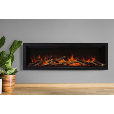 Amantii Symmetry Lumina 50'' Wall Mount / Recessed Smart Indoor/Outdoor Electric Fireplace SAMPLE PHOTO
