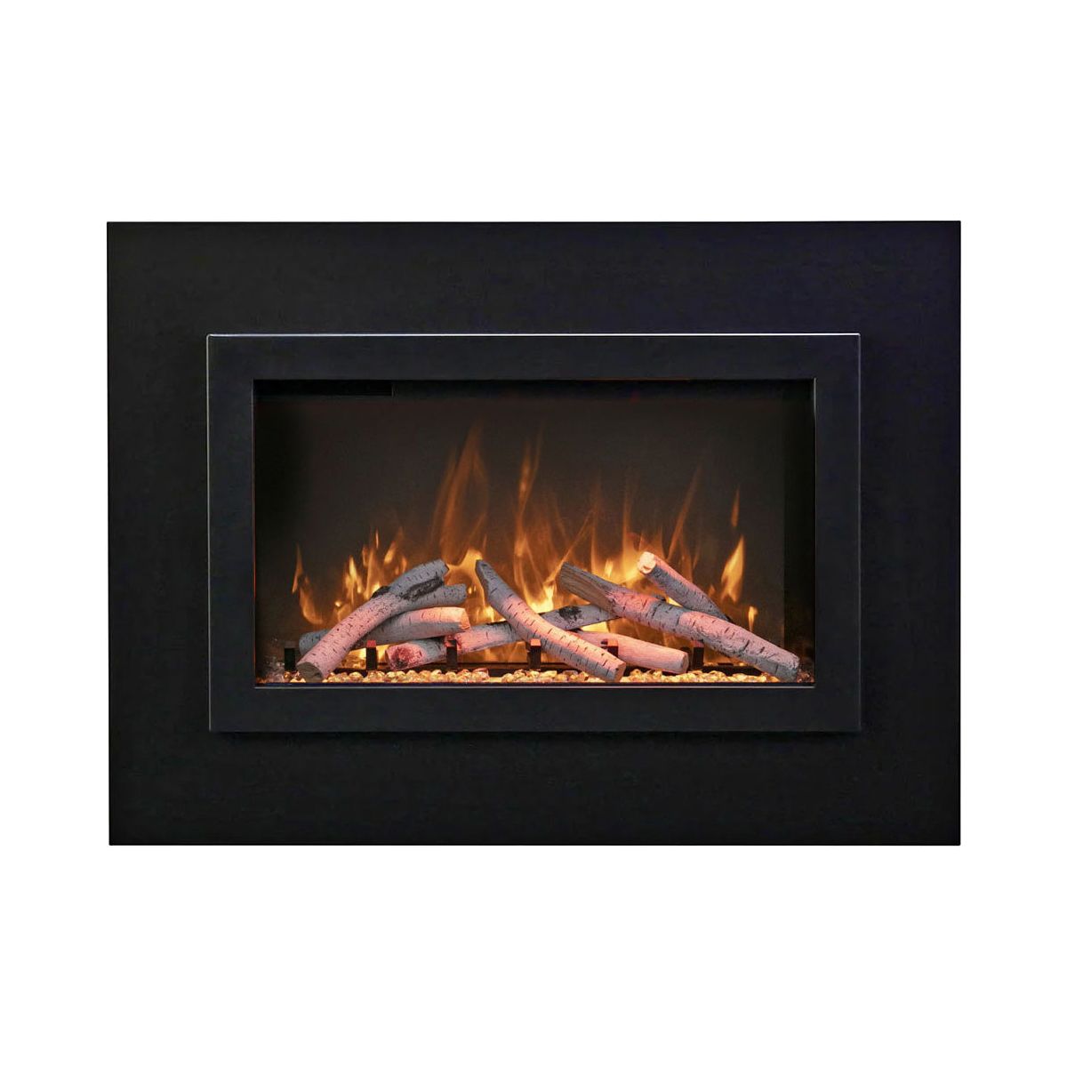 Amantii Traditional Bespoke 38-Inch Built-In Indoor/Outdoor Smart Electric Firebox Insert