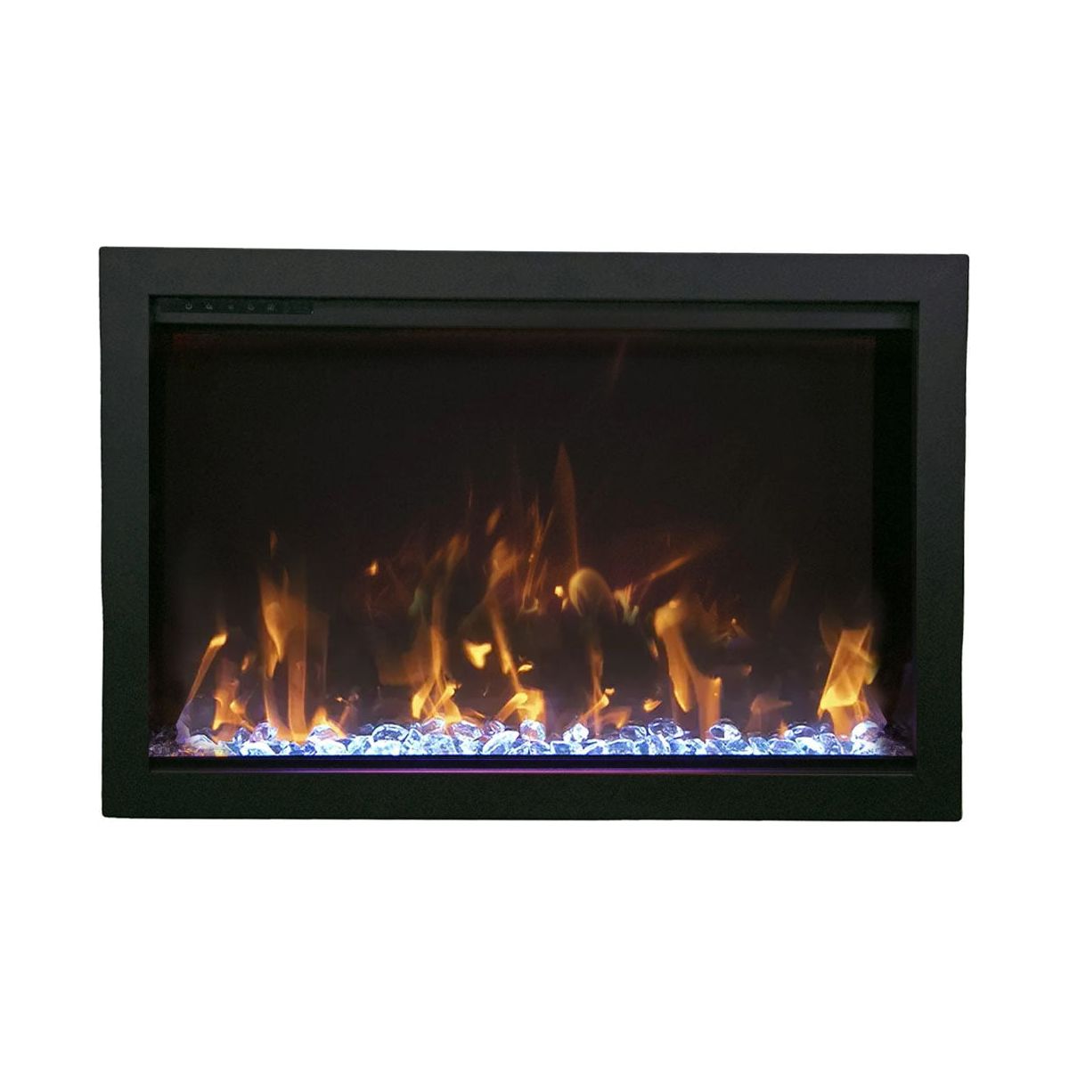 Amantii Traditional Bespoke 38-Inch Built-In Indoor/Outdoor Smart Electric Firebox Insert