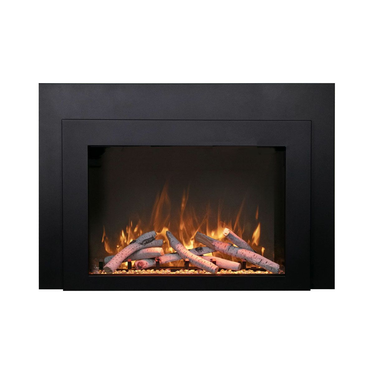 Amantii Traditional Bespoke 38-Inch Built-In Indoor/Outdoor Smart Electric Firebox Insert