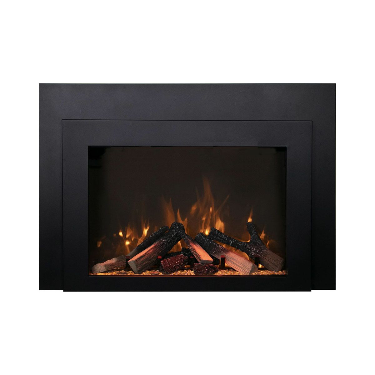 Amantii Traditional Bespoke 38-Inch Built-In Indoor/Outdoor Smart Electric Firebox Insert