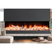 Amantii Tru View Bespoke 85-inch 3-Sided Built In Indoor/Outdoor Electric Fireplace SAMPLE PHOTO