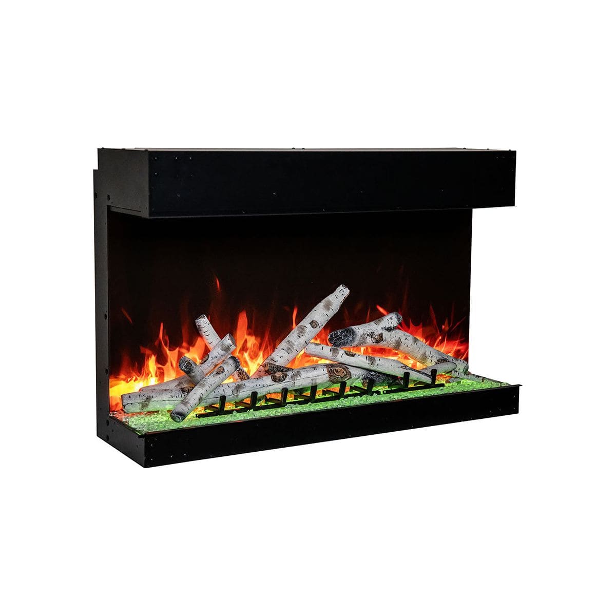 Amantii Tru View Bespoke 85-inch 3-Sided Built In Indoor/Outdoor Electric Fireplace DESIGN OPTION