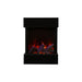 Amantii 2025WM Cube 3-Sided View Built In Indoor/Outdoor Electric Fireplace FRONT VIEW
