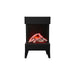 Amantii 2025WM Cube 3-Sided View Built In Indoor/Outdoor Electric Fireplace FRONT VIEW