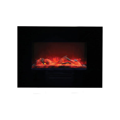 Amantii 36'' Wall Mount / Flush Mount Electric Fireplace FRONT VIEW