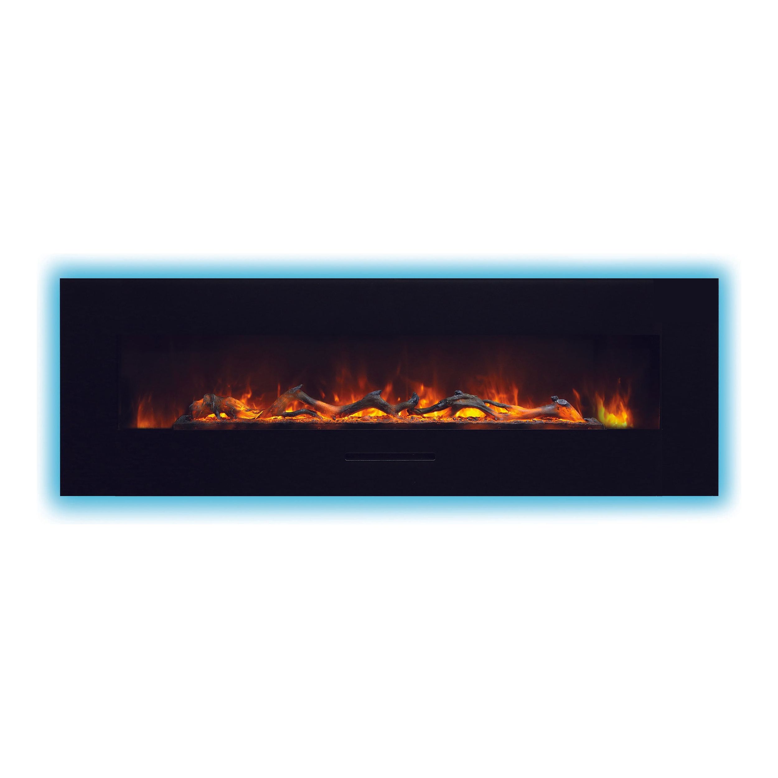 Amantii 70'' Wall Mount / Flush Mount Electric Fireplace FRONT VIEW