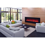 Amantii 81'' Wall Mount / Flush Mount Electric Fireplace