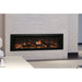 Amantii Panorama 40-inch Deep Built-in Indoor/Outdoor Linear Electric Fireplace SAMPLE PHOTO