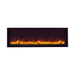Amantii Panorama 40-inch Slim Built-in Indoor/Outdoor Linear Electric Fireplace FRONT VIEW