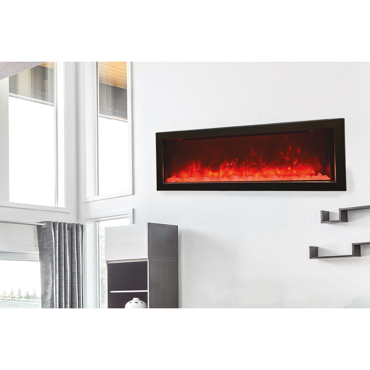 Amantii Panorama 50-inch Slim Built-in Indoor/Outdoor Linear Electric  SAMPLE PHOTO