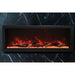 Amantii Panorama 60-inch Built-in Tall & Deep Indoor/Outdoor Linear Electric Fireplace SAMPLE PHOTO